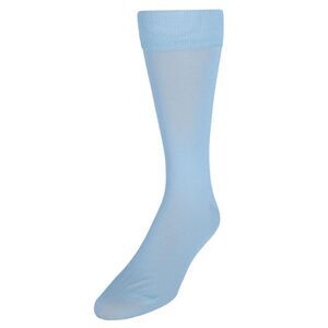 Vannucci Men's Solid FashionColored Soft Mercerized Cotton Dress Sock